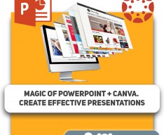 Magic of POWERPOINT + Canva. Create effective presentations - Programming for children in London