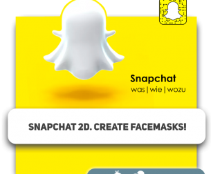 Snapchat 2D. Create facemasks! - Programming for children in London